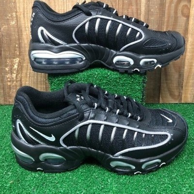 NEW Nike BQ9810 002 Air Max Tailwind 4 Black White Silver Kids SZ 5.5Y