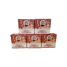 Lot of 5 Bars - DR. Squatch Frosty Peppermint Natural Soap 5oz NEW