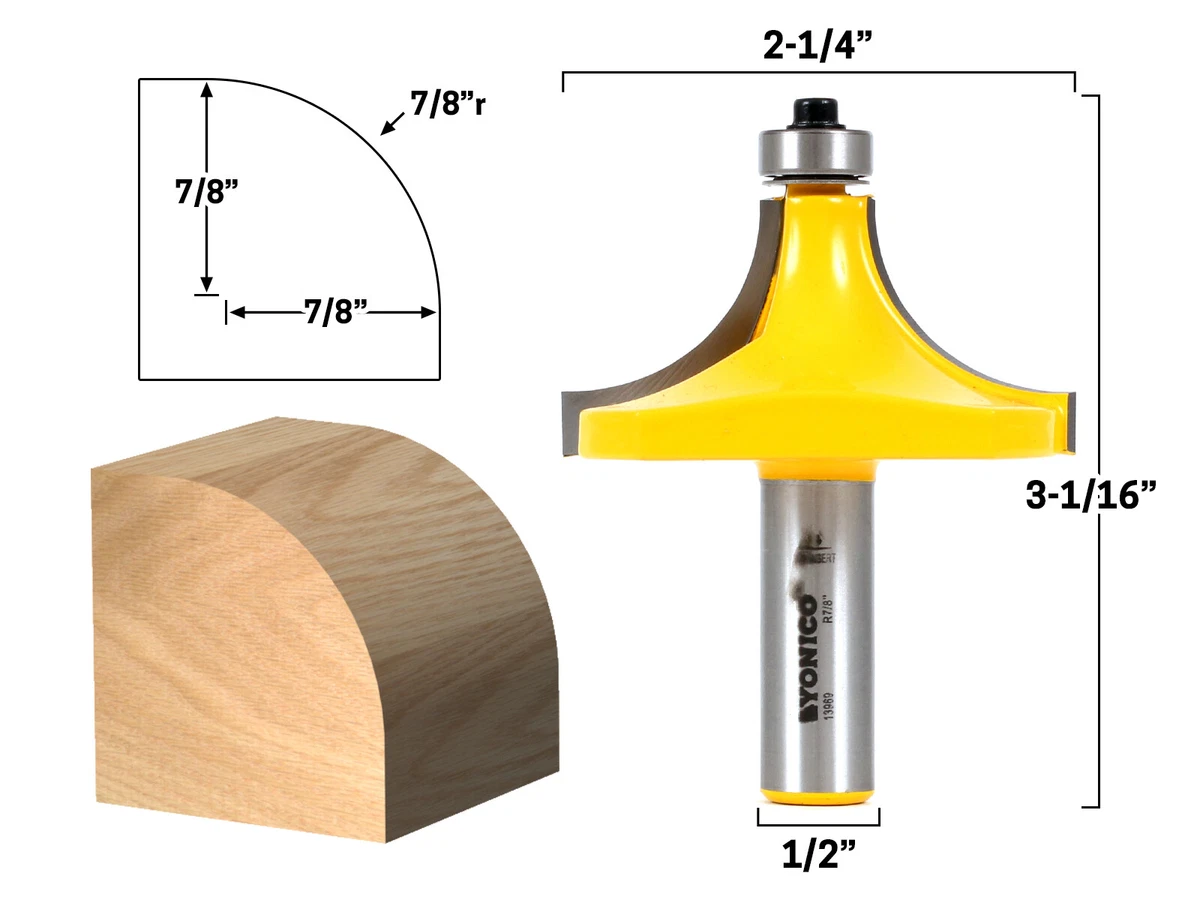 Router to round edges deals