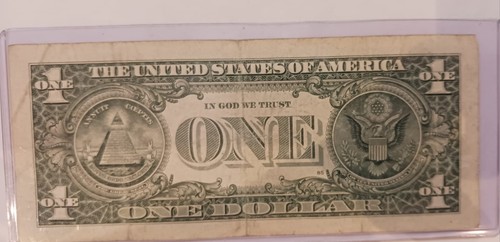 Duplicate Error $1 2013 Dollar Bill Star Note #B 03-5-77-1-55* FW 2-7's & 3-5's - Picture 3 of 3