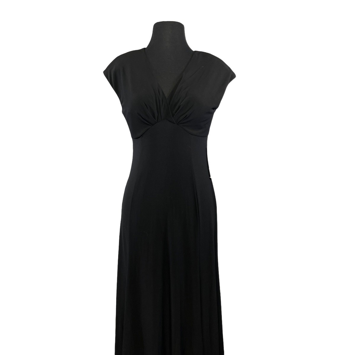 Jones New York Womens Size 6 Sleeveless Black Maxi Dress NWT Jones New York Womens Size 6 Sleeveless Black Maxi Dress NWT