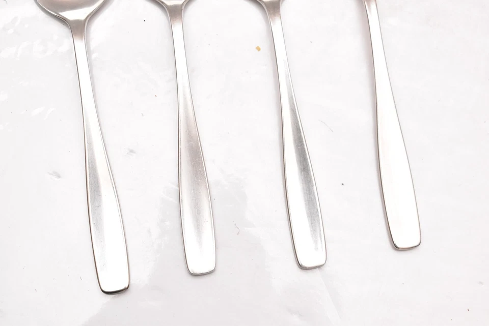 Set 4 Teaspoons Spoons WMF LINE Cromargan Stainless Germany 6 1/8" Flatware - Image 4 of 4