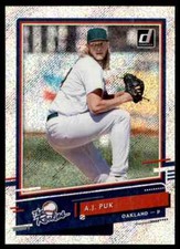 2020 Donruss The Rookies Rapture A.J. Puk Oakland Athletics