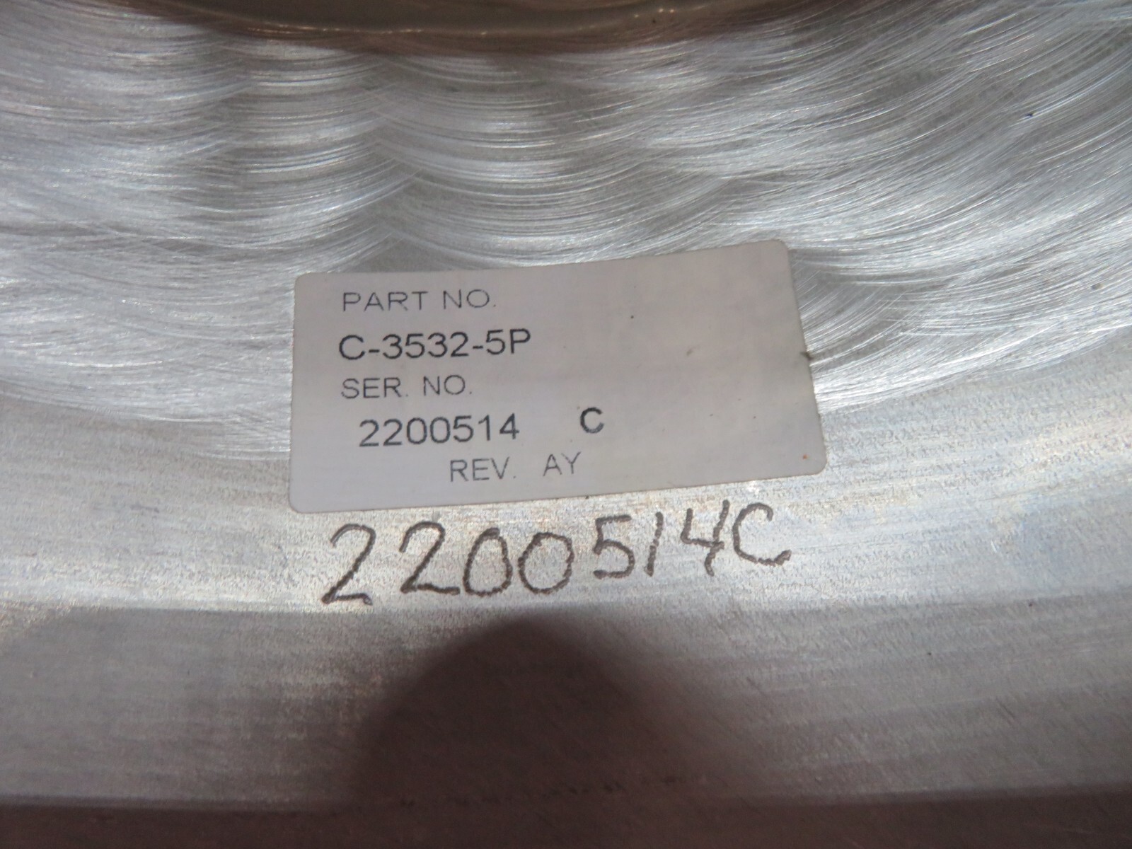 Beech A36 Bonanza Hartzell 3 Blade Spinner P/N C-3532-5P (0425-163)