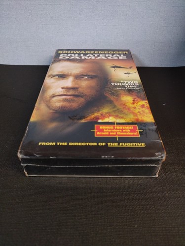 Vintage Collateral Damage (VHS tape) Arnold Schwarzenegger New Factory Sealed - Picture 3 of 3