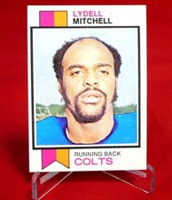 Lydell Mitchell TOPPS Football Card 1973 #56 NFL EX-NM (2)