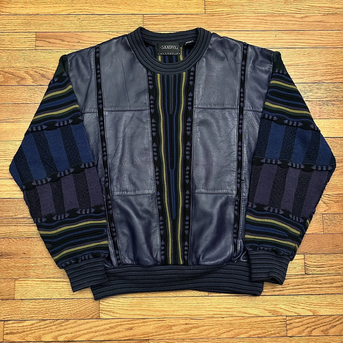 Saxony leather hotsell sweaters