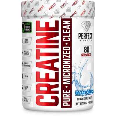 PERFECT SPORTS Creatine - Unflavored - 14 oz (400 g) EXP: 11/2026 - SEALED!!!