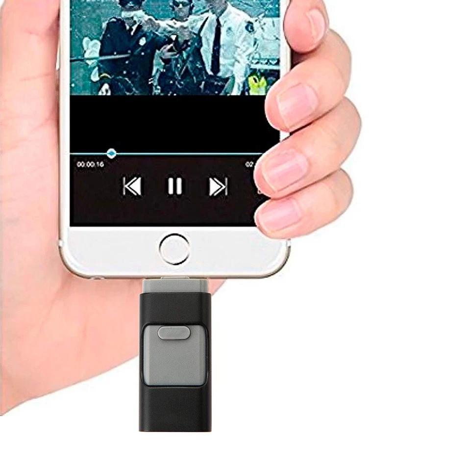 2TB 256GB USB 3.0 Flash Drive Storage External Memory Stick For iPhone iPad PC - Image 3 of 4