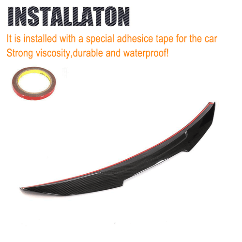 Alerón trasero de carbono alerón se adapta a Mercedes W204 C200 C250 C350 2007-14 - Imagen 9 de 11