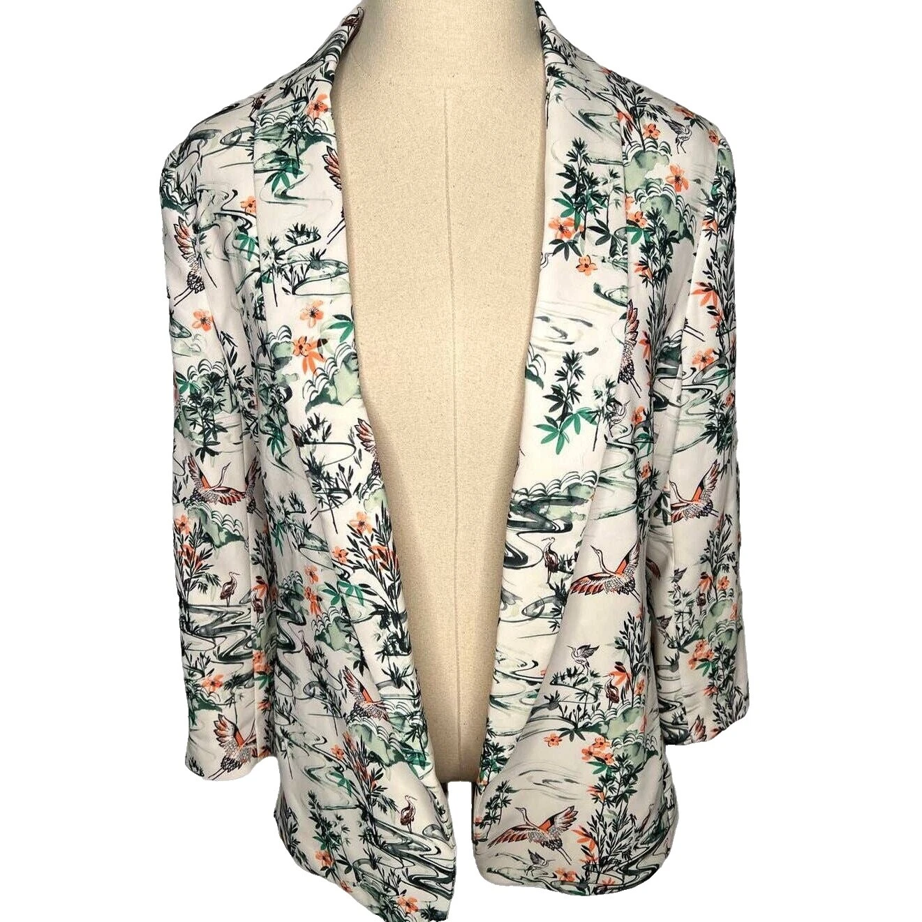 H&M Floral abrigos, chaquetas y chalecos para Mujeres