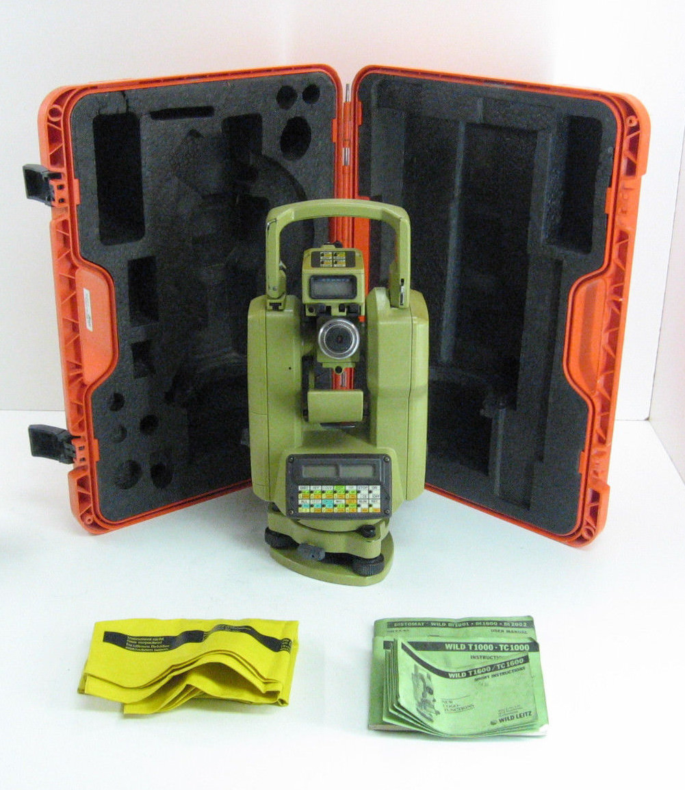 THEOMAT WILD HEERBRUGG LEICA T1000 THEODOLITE & DI1000 SURVEYING