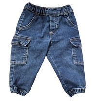 Garanimals Toddler Boys Jogger Pants Size 12m Jeans Pull Ups Cargo Pants