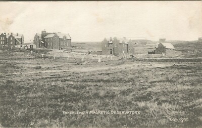 ESKDALEMUIR MAGNETISCHES OBSERVATORIUM - Dumfriesshire Postkarte J E D Murray