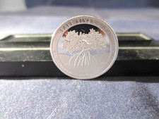 2020 S ONE SILVER Quarter DEEP CAMEO MIRROR PROOF SALT RIVER BAY VIRGIN ISLAND