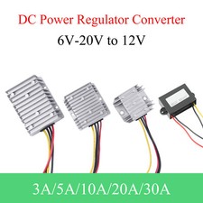 DC Power Converter 6-20V to 12V Boost Buck Converter Voltage Regulator Module