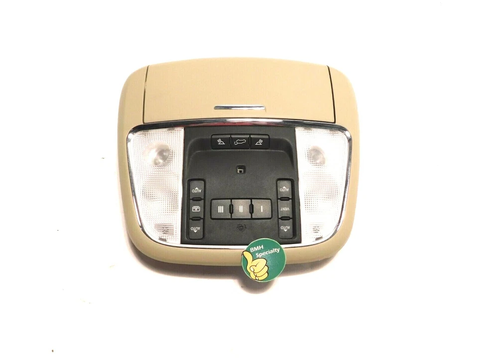 ✅ Jeep Grand Cherokee 2014-2018 consola superior beige techo corredizo escarcha luces mapa Foto 3 de 4