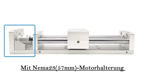 Linearführung Elektroschiebetisch 1605 Kugelgewindemodul 50kg Last Starrkupplung - Bild 11 von 14