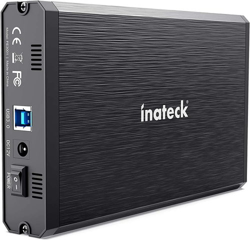 Inateck 3.5 Hard Drive Enclosure, Aluminum USB 3.0 Sata HDD Enclosure, FE3001 - Photo 12/12