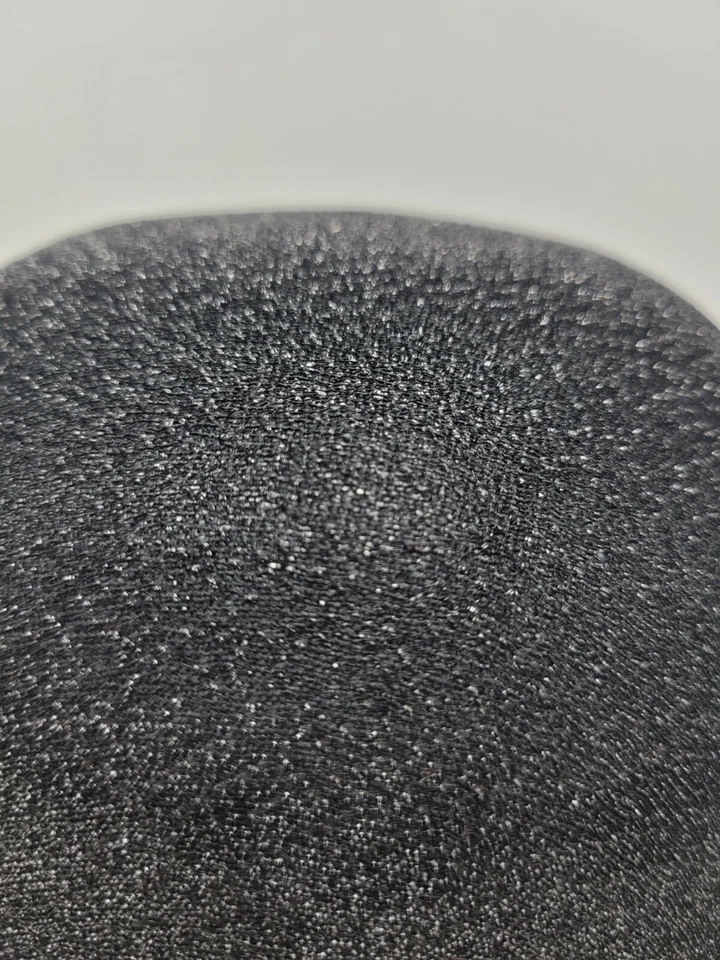 Derby Negro Brillo Malla Sombrero Mardi Gras Disfraz Novedad Sombrero + Máscara Facial Bigshot Foto 4 de 4