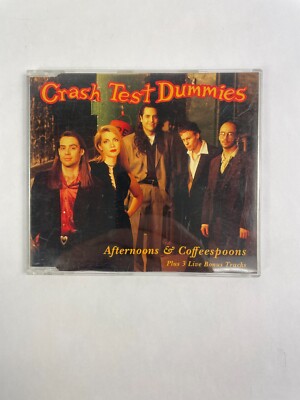 Crash Test Dummies Afternoons & Coffespoons God Shuffled His Feet CD#72