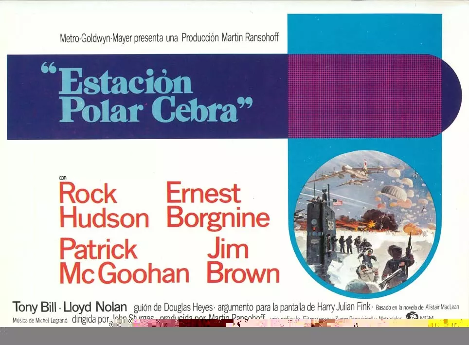 ESTAÇÃO POLAR ZEBRA - John Sturges - DVD