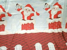 Duvet Cover Christmas Theme Santa Claus Print Bed King Holiday Bedding Home