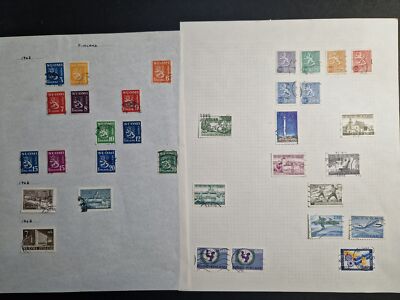 Finland - 2 Pages Of Stamps #B20452 | eBay UK