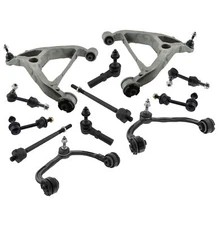 Front & Rear Suspension Kit Sway Bars Control Arms Tie Rods for Ford Expedition