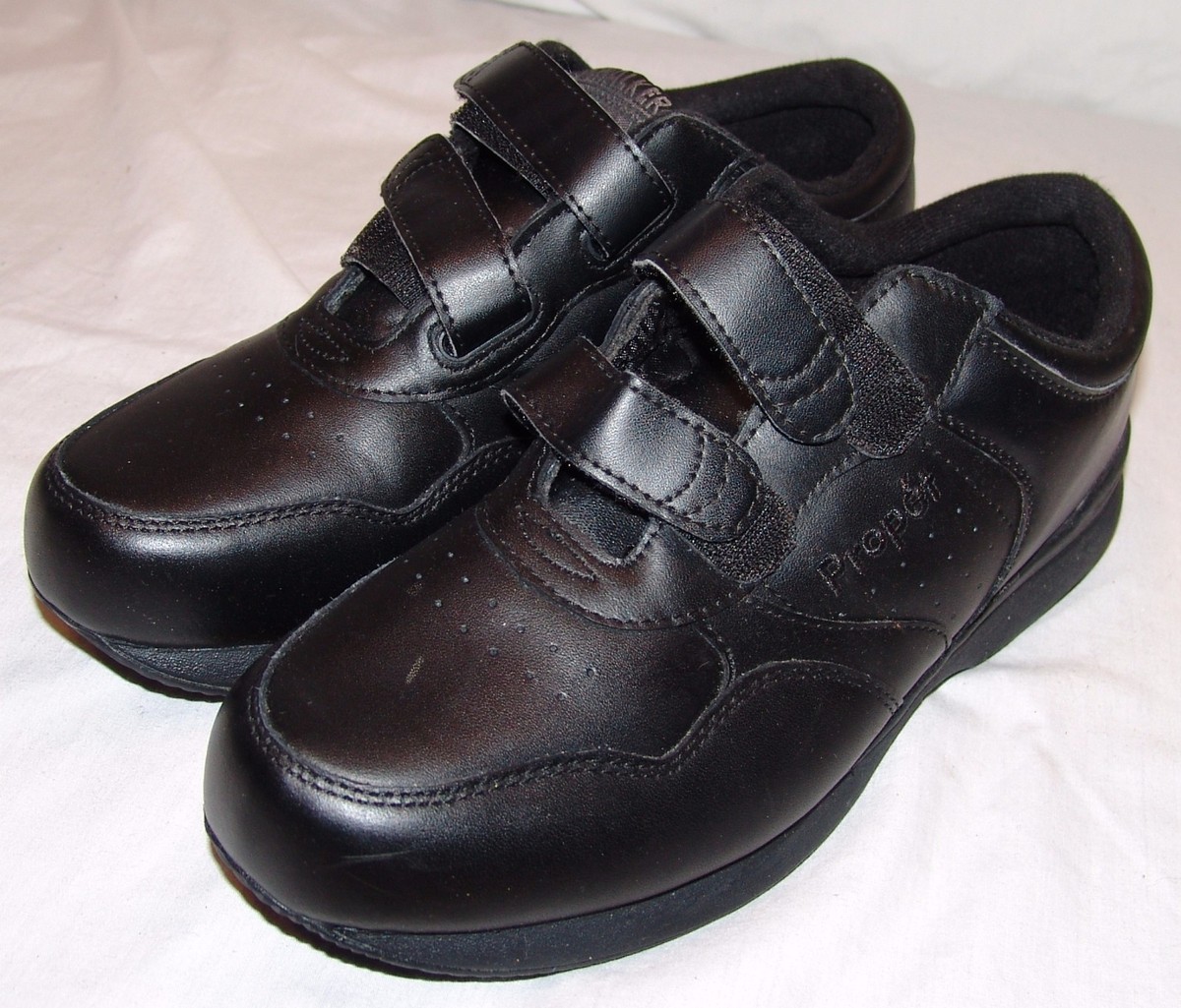 Propet Life Walker Mens Shoes Black 8 1/2 X 3E EEE Style  display picture 1