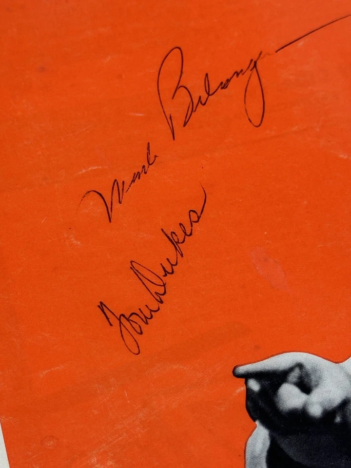 1971 World Champion Baltimore Orioles Baseball Program 4 Autographs Tom Dukes JD - Image 3 of 4