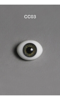 Dollmore Trinity doll Elysia Eyes 22mm Classic Flat Back Oval Glass Eyes (CC03)