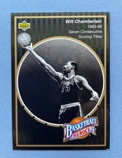 1992-93 Upper Deck Basketball Heroes Wilt Chamberlain #15 HOF 