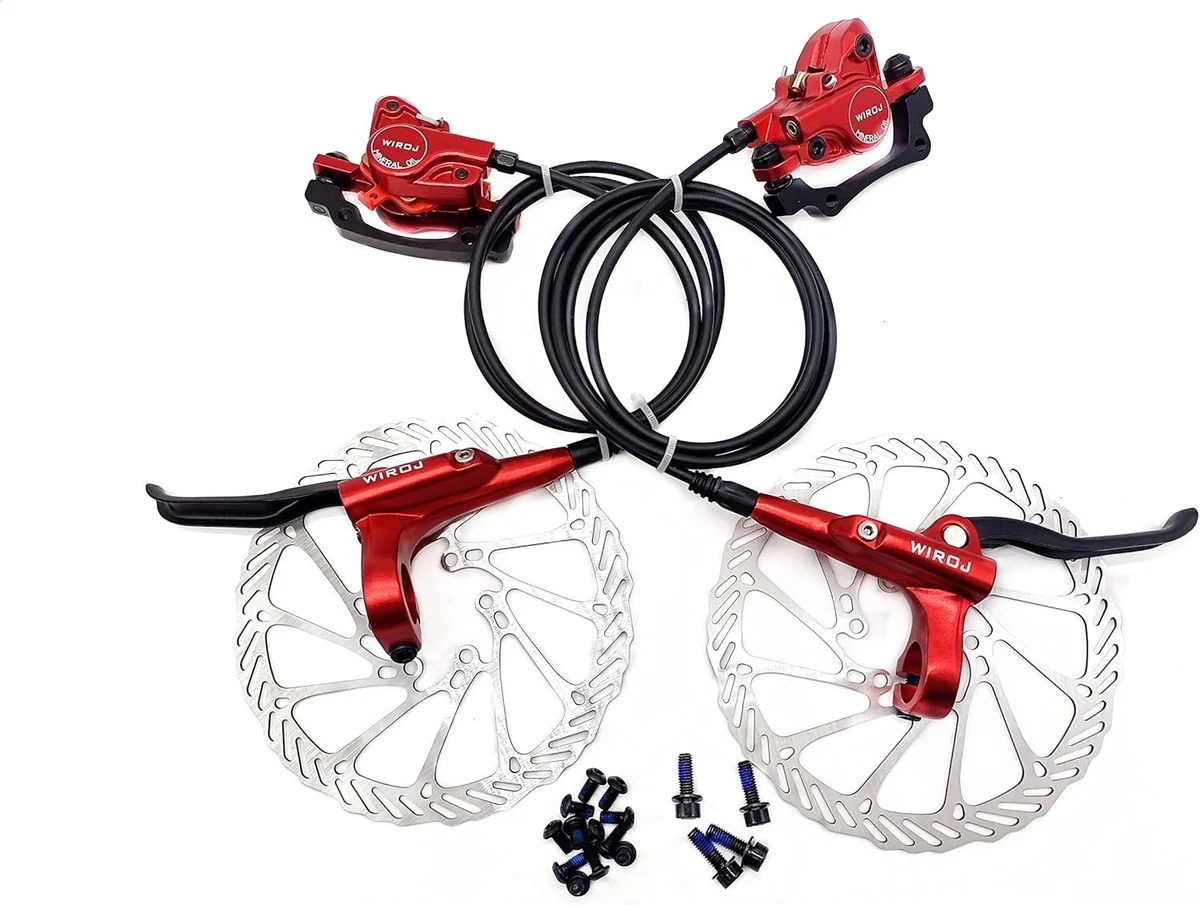 Kit Freins Hydrauliques Complets ALHONGA – Avant + Arrière – VTT, BMX, Route – Neuf