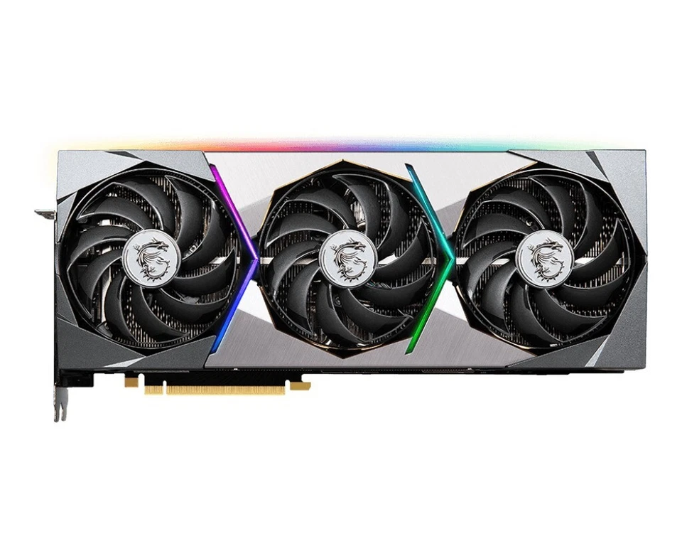 MSI GeForce RTX 3080 SUPRIM X 10G GPU Graphics card - image 2 of 4