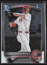 2025 Bowman Draft Mason Neville Chrome Cincinnati Reds #BDC-109 1st Prospect