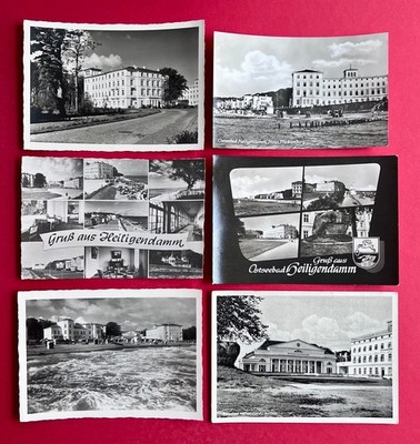 6 x GDR photo postcard Heiligendamm around 1960 sanatorium, House Mecklenburg (178823