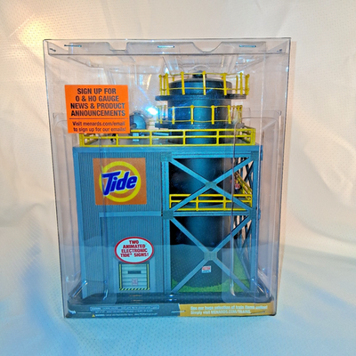 #ad Menards HO Scale Tide Soap Factory Building Read Item Description NEW $64.95