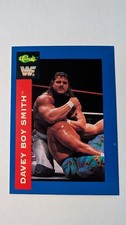 1991 Classic WWF WWE Wrestling Card - Wrestling Cards - Davey Boy Smith #33