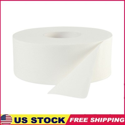 Jumbo Toilet Paper 2 Ply 1000ft 12 Rolls Commercial Bathroom Tissue Recycled New