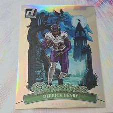 Panini Donruss Football 2025 OVERSIZED Downtown! Derrick Henry Baltimore Ravens
