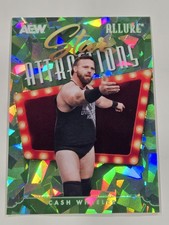 2026 AEW Allure Cash Wheeler Star Attractions Green Quartz/99