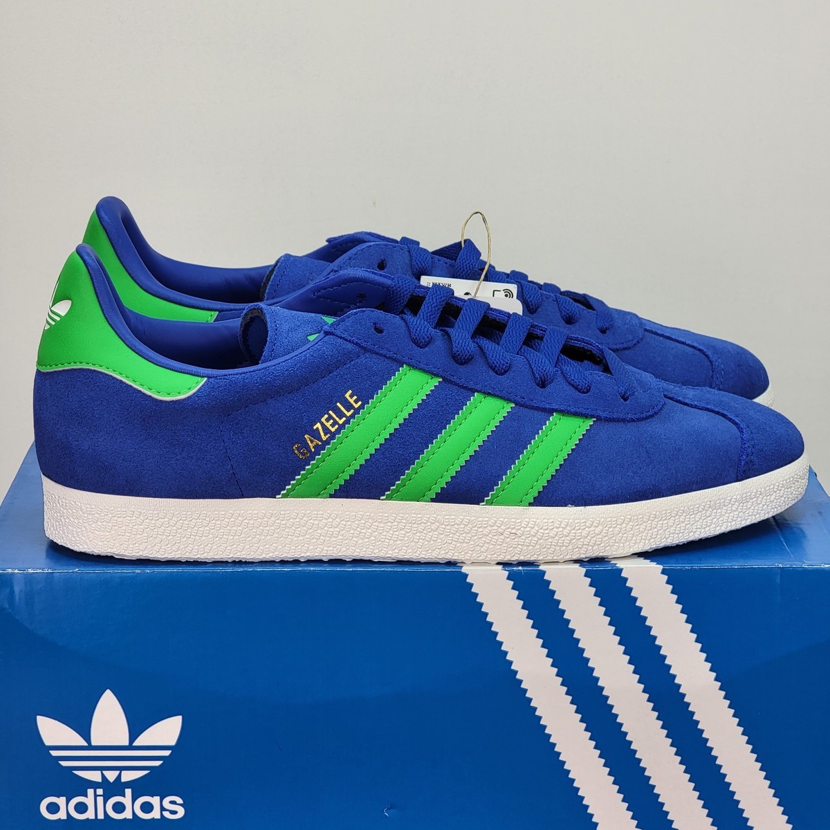 Adidas Gazelle Royal Blue Energy Green Sneakers Athletic   Men\'s  Size 9 Size 11 Men main image 3