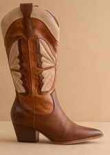 Oasis Society FAIRY Mid-Call Western Boots Size 7.5
