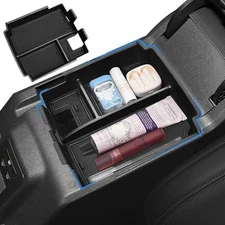 For 2025 Ford Bronco Accessories 4 Door Car Armrest Storage Box Organizer Tray