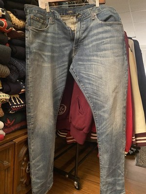 Polo Ralph Lauren Sullivan Jeans Slim Fit Blue Men's Size 38x32