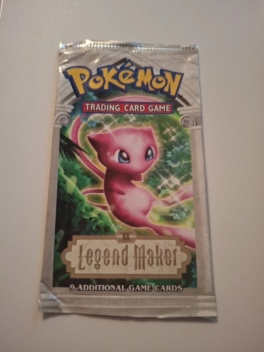 Pokémon TCG EX Legend Maker Sealed Collectible Card Game Packs in