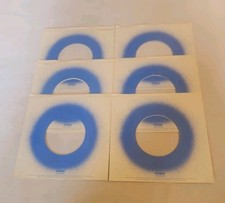 45 RPM 7" RECORD SLEEVES CO. SLEEVE 6 PACK SEE PHOTOS Curb Records SLV357