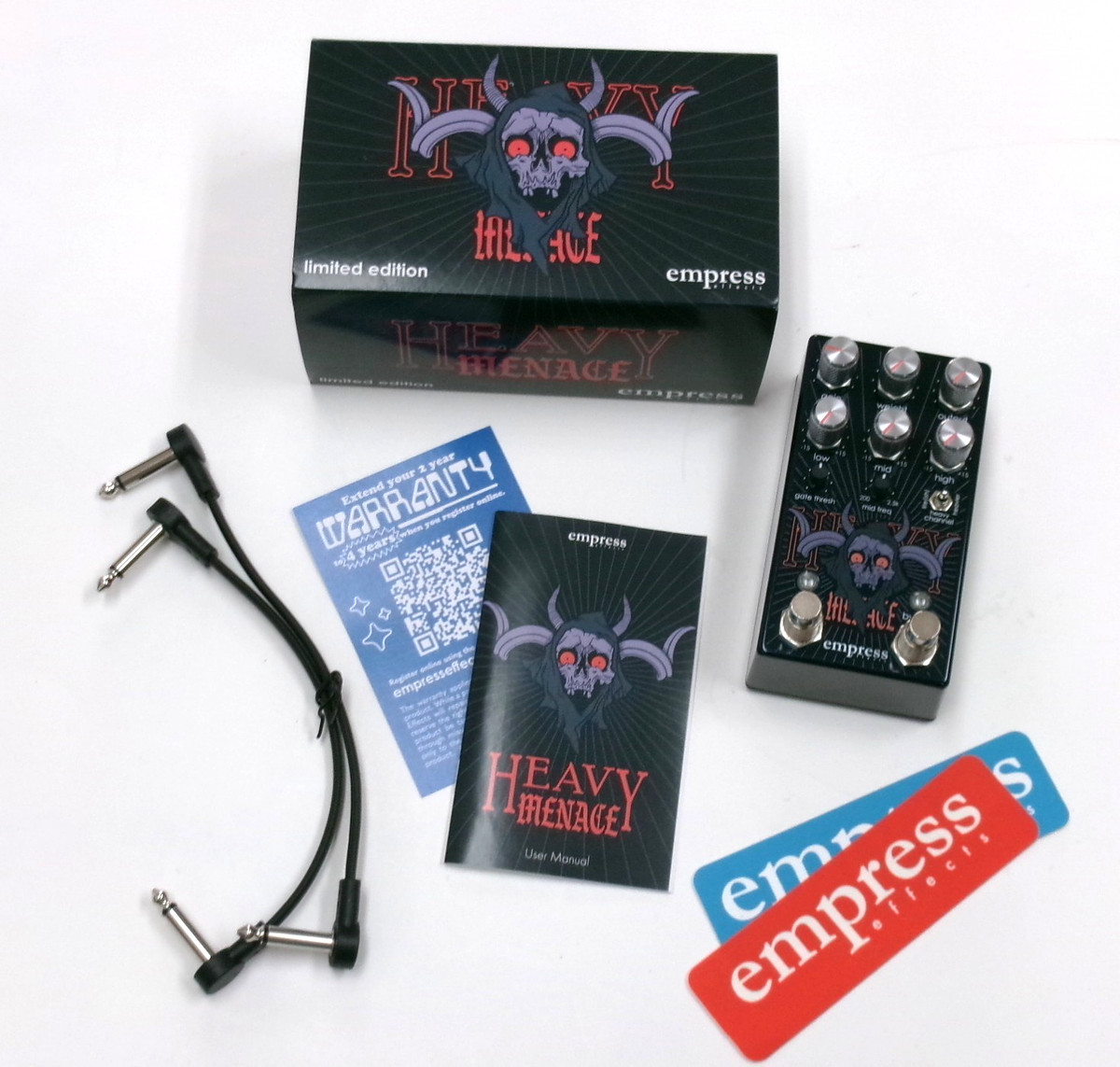 ギター Empress Effects HEAVY MENACE HeavyMenace-top-