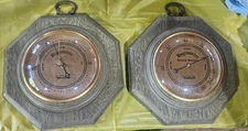 Vintage VERICHRON HYDROMETER AND BAROMETER COMBO